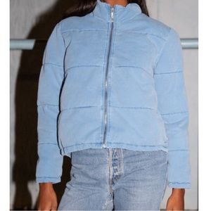 Brandy Melville Corduroy Puffer, One Size